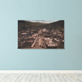 Luftbild der Stadt 16 Leinwanddruck (Insitu (Holzboden))
