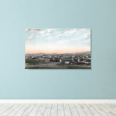Luftbild der Stadt 17 Leinwanddruck (Insitu (Holzboden))