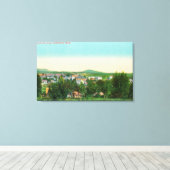 Luftbild der Stadt 18 Leinwanddruck (Insitu (Holzboden))