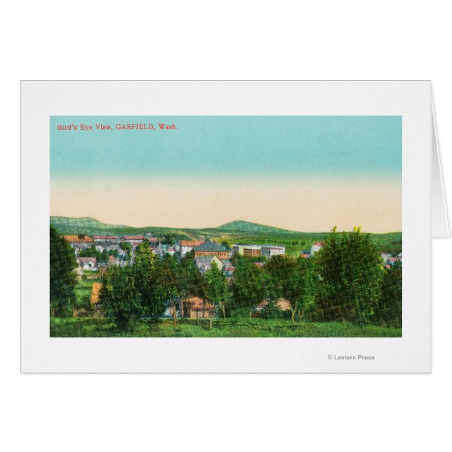 Luftbild der Stadt 9 (Vorderseite (Horizontal))
