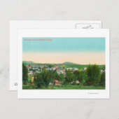 Luftbild der Stadt 9 Postkarte (Vorne/Hinten)