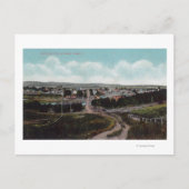 Luftbild der Stadt Dallas, OR Postkarte (Vorderseite)