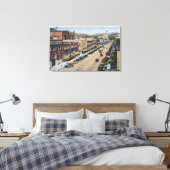 Luftbild der Wenatchee Avenue Leinwanddruck (Insitu (Schlafzimmer))