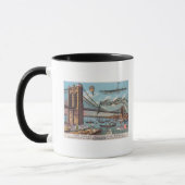 Luftbild der Willimantic Bridge Tasse (Links)