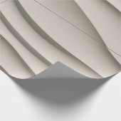 Luftbild der Wüste Geschenkpapier (Ecke)