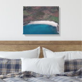 Luftbild des Ackerfeldes Leinwanddruck (Insitu (Schlafzimmer))