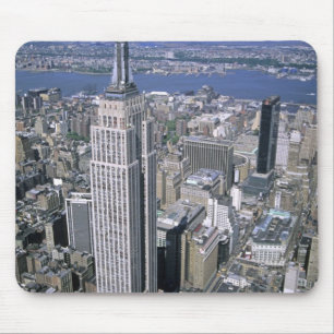 Luftbild des Empire State Gebäude und Mousepad