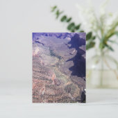 Luftbild des Grand Canyon in Arizona Postkarte (Stehend Vorderseite)