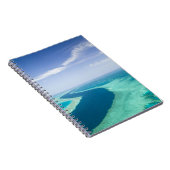 Luftbild des Great Barrier Reef am Notizblock (Rechte Seite)