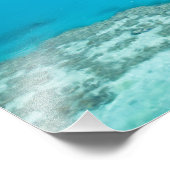 Luftbild des Great Barrier Reef von Fotodruck (Ecke)