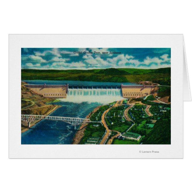 Luftbild des Großmutterdamms (Vorderseite (Horizontal))