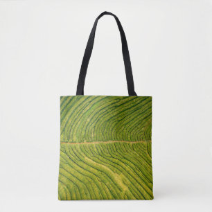 Luftbild des grünen Freifeldes Tasche