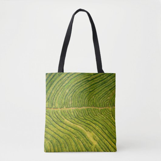 Luftbild des grünen Freifeldes Tasche (Vorderseite)