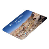 Luftbild des Gyantse & Palcho Klosters - Tibet Magnet (Linke Seite)