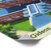 Luftbild des Hotels Gideon Putnam, Wellness-Center Poster (Ecke)