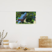 Luftbild des Hotels Gideon Putnam, Wellness-Center Poster (Küche)