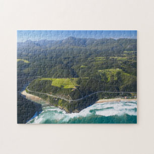Luftbild des Keurbooms River, Garden Route Puzzle