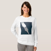 Luftbild des Küstenkampfschiffs T-Shirt (Vorne ganz)