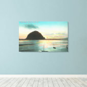 Luftbild des Morrow Rock und der Bucht Leinwanddruck (Insitu (Holzboden))