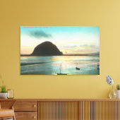 Luftbild des Morrow Rock und der Bucht Leinwanddruck (Insitu (Wohnzimmer))