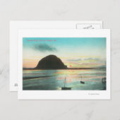 Luftbild des Morrow Rock und der Bucht Postkarte (Vorne/Hinten)