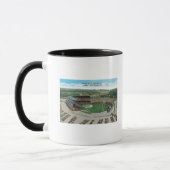 Luftbild des New Milwaukee Landkreis Stadions Tasse (Links)