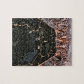Luftbild des NYC und des Zentralparks Puzzle (Horizontal)
