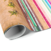 Luftbild des Parks Geschenkpapier (Rolleneckpunkt)