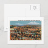 Luftbild des Parks vom Inspirationspunkt aus Postkarte (Vorne/Hinten)