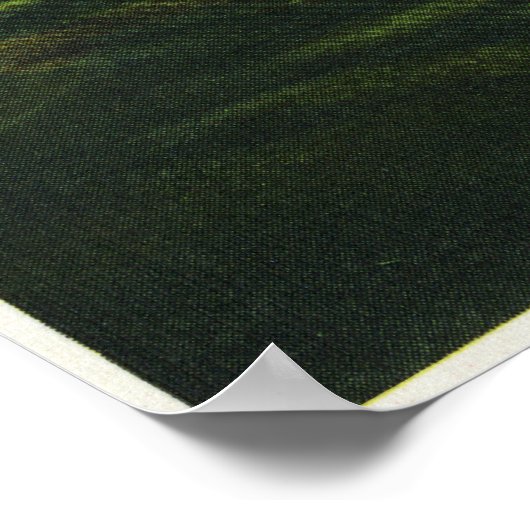 Luftbild des Plattensees Poster (Ecke)