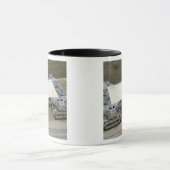 Luftbild des Raupentransporters Tasse (Zentrum)