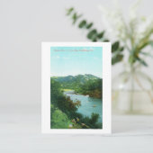 Luftbild des russischen Flusses auf der Rose des C Postkarte (Stehend Vorderseite)