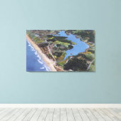 Luftbild des Teufelsees Leinwanddruck (Insitu (Holzboden))