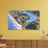 Luftbild des Teufelsees Leinwanddruck (Insitu (Wohnzimmer))