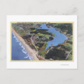 Luftbild des Teufelsees Postkarte (Vorderseite)