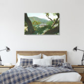 Luftbild des Witter Medical Springs Hotel Leinwanddruck (Insitu (Schlafzimmer))