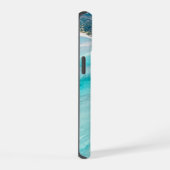 Luftbild einer Insel iPhone 15 Hülle (Rechte Seite)
