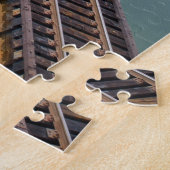 Luftbild Eisenbahnschiene am Potomac River Puzzle (Seite)
