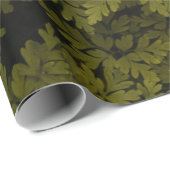 Luftbild grüne Pflanze Geschenkpapier (Rolleneckpunkt)