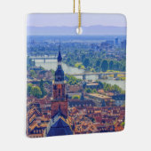 Luftbild Heidelberg, Deutschland Keramikornament (Rechts)