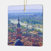 Luftbild Heidelberg, Deutschland Keramikornament (Links)