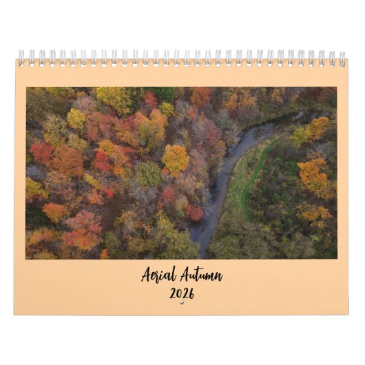 Luftbild Herbst 2026 Kalender (Titelbild)