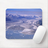 Luftbild Lowell Glacier, Kluane National Mousepad (Mit Mouse)