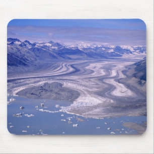 Luftbild Lowell Glacier, Kluane National Mousepad