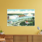 Luftbild Oakes Garden Theater und Wasserfälle Leinwanddruck (Insitu (Wohnzimmer))