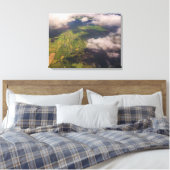 Luftbild-Patchwork aus irischen Ackerflächen und W Leinwanddruck (Insitu (Schlafzimmer))