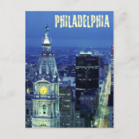 Luftbild Philadelphia mit Rathaus