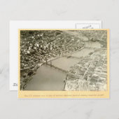 Luftbild Portlands, OR - 1922 Postkarte (Vorne/Hinten)