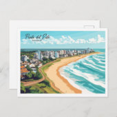 Luftbild Punta del Este Uruguay Postkarte (Vorne/Hinten)