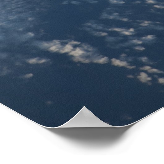 Luftbild Raumfährentdeckung 3 Poster (Ecke)